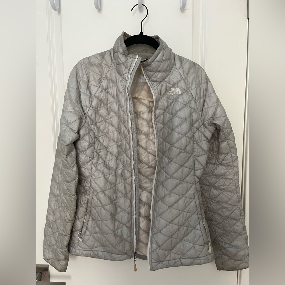 The North Face Down Jacket - Silver